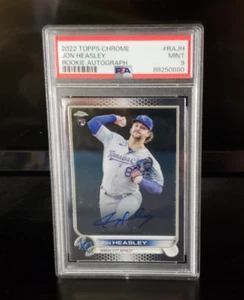 2022 Topps Chrome - Rookie Autographs Jon Heasley #RA-JH (AU, RC) - Picture 1 of 2
