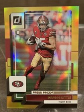 2022 Donruss George Kittle Gold Premium Press Proof #24 49ers