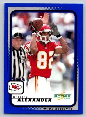 2001 Score #97 Derrick Alexander Kansas City Chiefs - Image 1 of 2