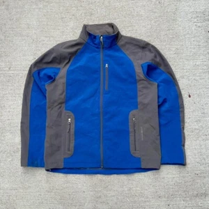 Black Diamond Blue & Grey Fleece Lined Shell Ski Jacket Size Large - Picture 1 of 7