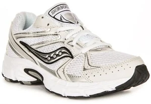 Saucony Ride Millennium Metallico Y2K Scarpe Da Uomo In Bianco Argento UK 6 - 10 - Foto 1 di 6