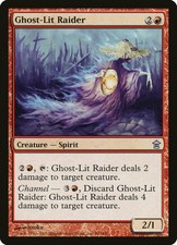 FOIL Ghost-Lit Raider | MtG Magic Saviors of Kamigawa | English | Near Mint