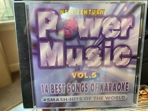 NUEVO CENTURY POWER MUSIC KARAOKE VOL 5 VCD PMV005 14 MEJORES CANCIONES DE KARAOKE - Imagen 1 de 2