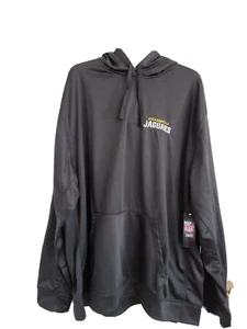 NFL Team Apparel Hoodie Jacksonville Jaguars schwarz 4XL bestickt Sweatshirt - Bild 1 von 16