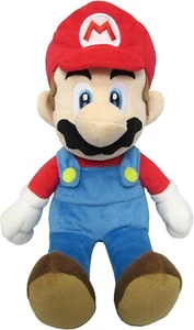 Super Mario ALL STAR SAMMLUNG Mario (M) W17×D17×H35cm Plüschtier AC17, Sanei Boeki - Bild 1 von 5