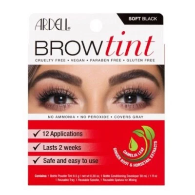2 Packs Ardell Soft Black Brow Tint - 12ct - Image 1 of 4