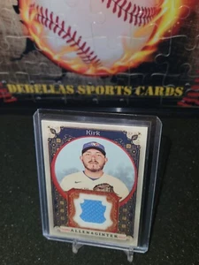 Alejandro Kirk 2023 Topps Allen & Ginter Juego Usado Reliquia Toronto Azulejos - Imagen 1 de 2
