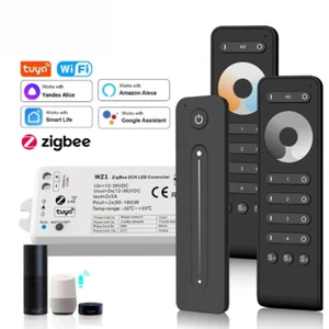 Zigbee LED Dimmer Tuya Smart Life RF Fernbedienung WW CW CCT LED Streifen WZ1 - Picture 1 of 24