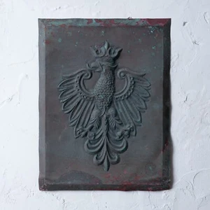 Polish Coat of Arms Copper Relief Plaque - Picture 1 of 6