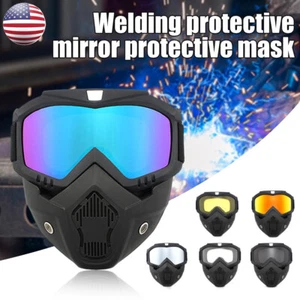Pro Welding Helmet Goggles Grinding Soldering Protection Glasses - Picture 1 of 30