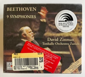 Beethoven Nine Symphonies David Zinman 1999 Arte Nova 5Cds Box Set Sealed New - Picture 1 of 3