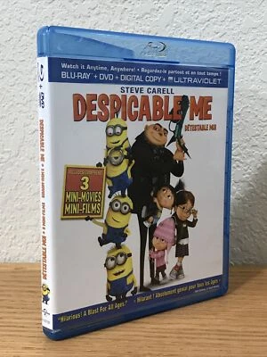 Despicable Me (Blu-Ray + DVD, 2013) 2-Disc Set English/French SEE PICS! - Image 1 of 4