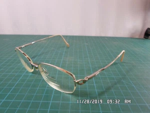 SAFILO ELASTA Half Rim Eyeglasses Frame CC 54-18-140 Made in Italy - Picture 1 of 12