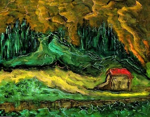 Berge - limitierte Auflage signierter und nummerierter Druck - Bild 1 von 8