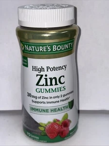 Nature’s Bounty Zinc Gummies (30 Mg In 2 Gummies) - 70 Count - Picture 1 of 2