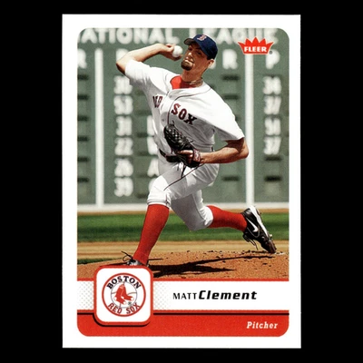 Tarjeta de béisbol Matt Clement #303 2006 Fleer Boston Red Sox MLB casi nueva Foto 1 de 3