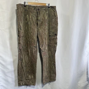 Vintage Real Tree Liberty Camouflage Cargohose Herren XL Ripstop Jagd Hergestellt in den USA - Bild 1 von 12