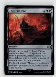 MTG Final Fantasy The Final Days Foil x1 NM - Picture 1 of 2