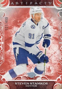 2024-25 Artifacts Ruby #28 Steven Stamkos /499 - Picture 1 of 2