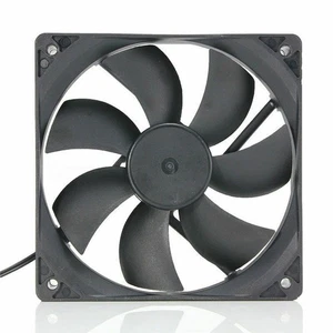 12V Cooling Cooler Fan PC CPU Host Chassis Computer Case Power IDE 120mm 2pin - Picture 1 of 8