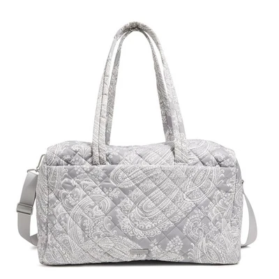 Bolso de Lona Vera Bradley Mujer Performance Twill Grande de Viaje, Gris Nube Pai... Foto 1 de 4