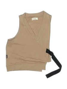 Assorted Brands Girls Brown Sweater Vest 6 - Picture 1 of 2