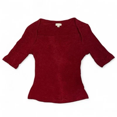 XOXO red top with square neck ❤️ - Image 1 of 4