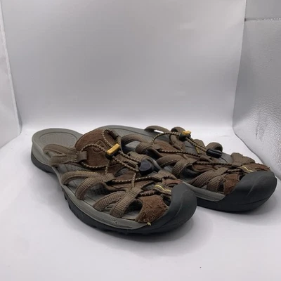 Keen Whisper Sandals Women's Size 10.5 Brown Strappy Waterproof Hiking Outdoors - Image 1 of 4