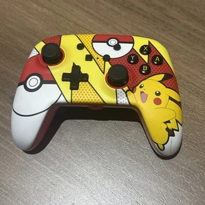 Power A Nintendo Switch Wired Controller (Pokémon Pikachu) No Cord Not Tested - Picture 1 of 2