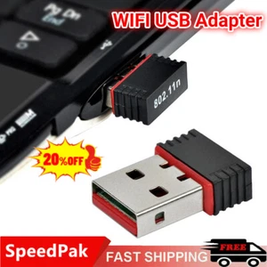 150Mbps Wifi Mini USB Adapter Wireless Dongle Adaptor 802.11 B G N Lan Network / - Picture 1 of 8