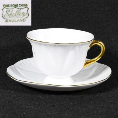 Shelley Regency Cup 2 1/2" Tall & Saucer 5 3/4" - Image 1 of 4