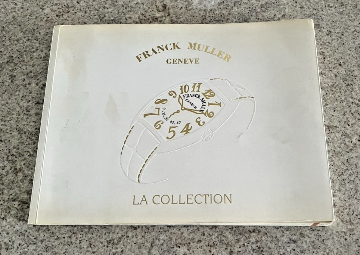Franck Muller Watch Manuals, Guides & Catalogs for sale | eBay