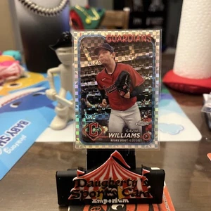 2024 Topps Chrome Update Gavin Williams Debut RC X-FRACTOR - Picture 1 of 2