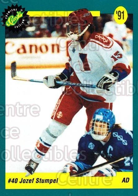 1991 Classic Hockey Draft French #34 Jozef Stumpel - Image 1 of 1