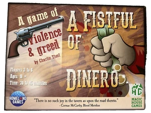 A Fistful of Dinero Board Game Magic House Games Homeland Games Near Mint Used - Picture 1 of 13