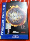 NBA JAM  SEGA MEGA DRIVE PAL SOLO CONTENITORE E LIBRETTO