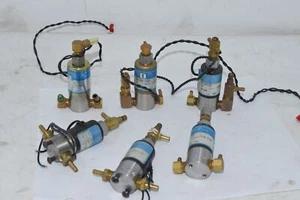 Mixed Lot of 6 Parker Skinner Solenoid Valves W/ Fittings  - Picture 1 of 5