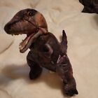 Folkmanis Tyrannosaurus Hand Puppet 16” Standing Shimmer Scales Teeth Plush Toy