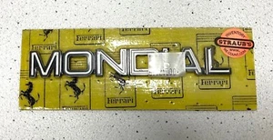 Ferrari Mondial QV In Shrink Wrap #61121000 "MONDIAL" Emblem On Sale Ferrari PHL - Picture 1 of 1