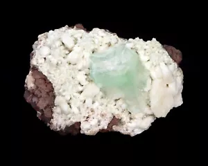 Natürlicher Apophyllit Heulandit Mineralien Indien #L 1325 - Bild 1 von 7