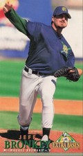 1994 Fleer Extra Bases Jeff Bronkey Milwaukee Brewers #99