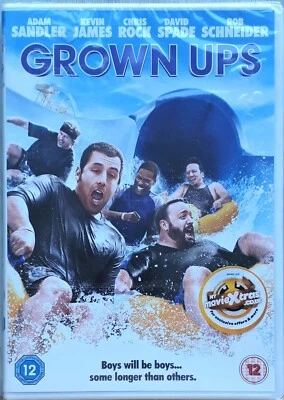GROWN UPS - REGION 2 DVD   BRAND NEW / SEALED - Image 1 of 2