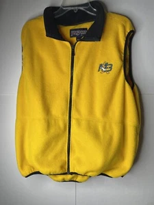 Vintage Jansport Myrtle Beach Pelicans Fleece Sweater Vest MiLB Minor League XL - Picture 1 of 4