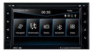 ESX VN630WS - Doppel-DIN CD/DVD/MP3-Autoradio mit Touchscreen / Bluetooth / USB - Bild 1 von 5