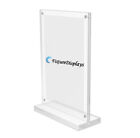 Clear Picture Frame Acrylic Photo Frame Frame Sign Holder Magnetic Table Tent