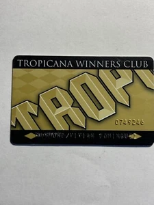 Tropicana Casino Slot Card Vintage Las Vegas - Imagen 1 de 2