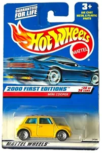 HOT WHEELS MINI COOPER 2000 FIRST EDITIONS - Picture 1 of 2
