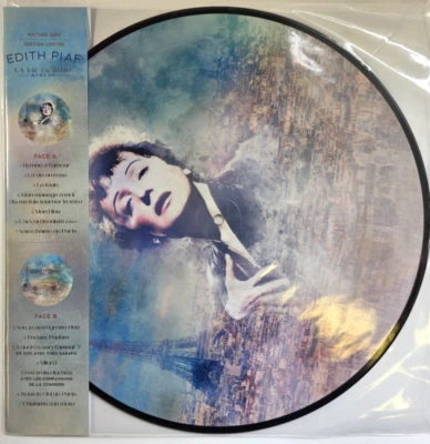 Edith Piaf – La Vie En Rose Best Of LP Album vinyl record limited picture disc - Image 1 of 4