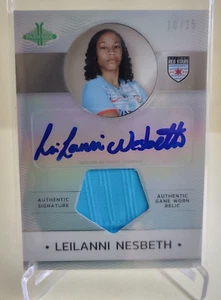 2024 Parkside Pacific NWSL Leilanni Nesbeth Auto Game Worn Relic Serie # 10/25 - Bild 1 von 2