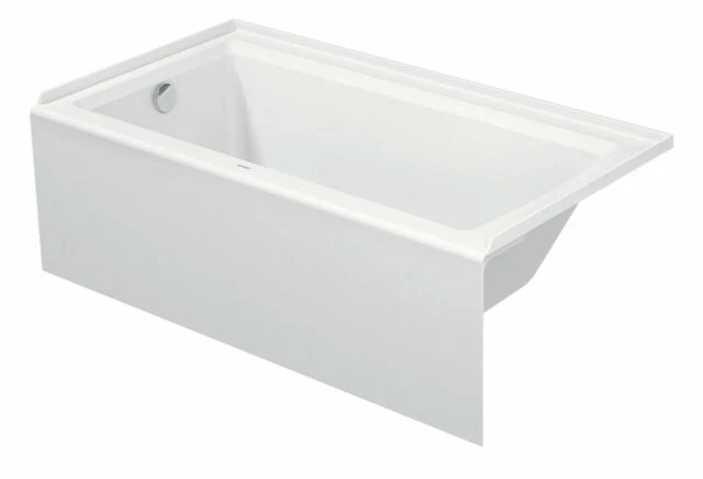 Duravit Bathtub with Panel Height 19.25" #700354 - White